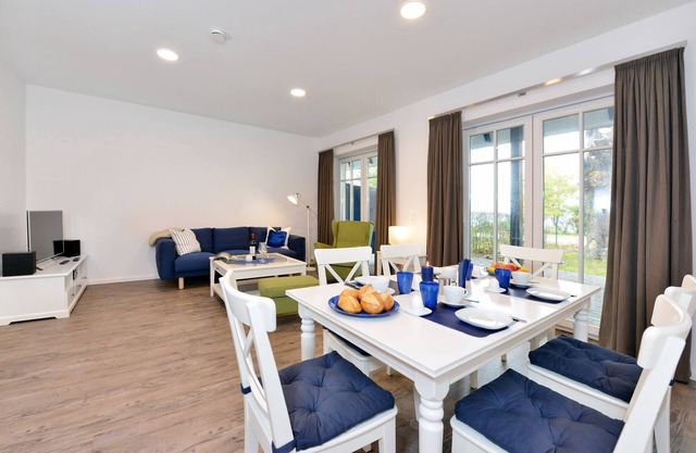 The Blaues Haus 1 vacation apartment in Ralswiek offers an ideal retreat for