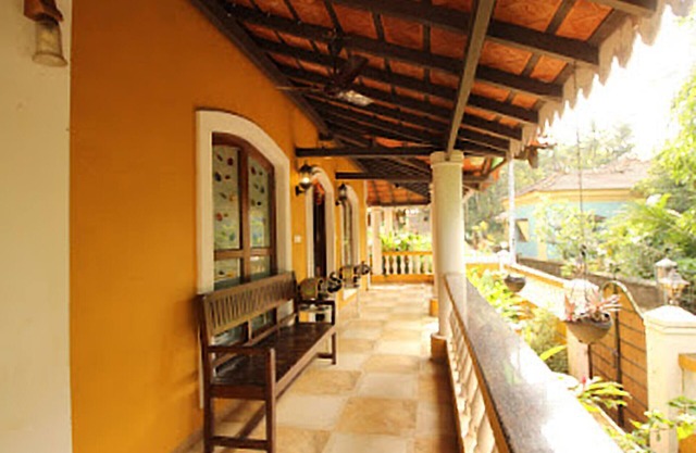 The Bougainvilla Stay, Goa -3 bhk Portuguese styled fully furnished villa