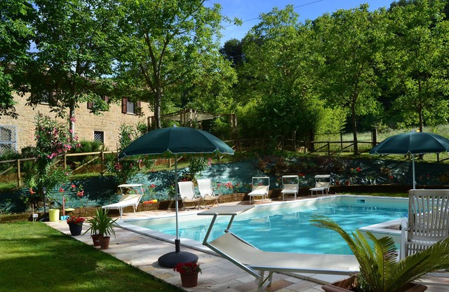 The Casale Sant'Elena farmhouse