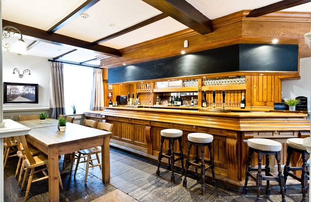 The Crewe & Harpur pub, a unique exclusive self catering venue, sleeps up to 34.