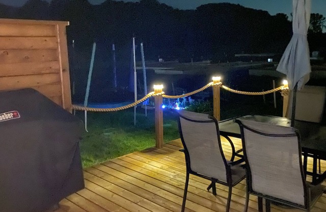 The Dock- walk to beach & village