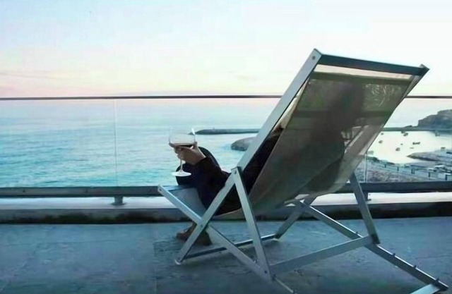 The dream house by the sea.