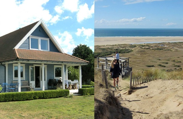 The dunes, beach, nature, near Carteret/The dunes, the beach .