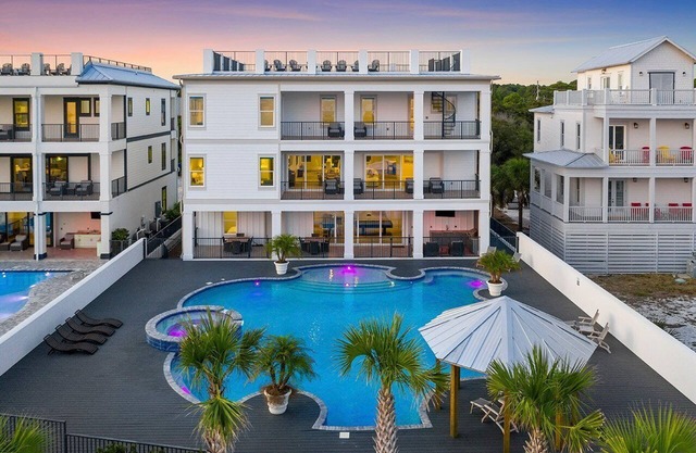 The Enclave on 30A - Luxury Home with Massive Pool & Rooftop Deck