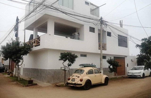 The Flat, is family-friendly and suitable for six guests.