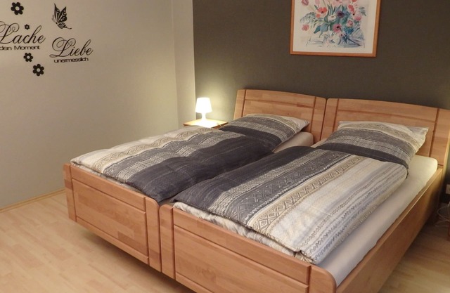 The generously equipped apartment in a quiet location