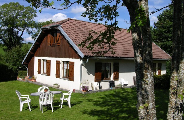the gites de la Marandine in the heart of the village of Métabief