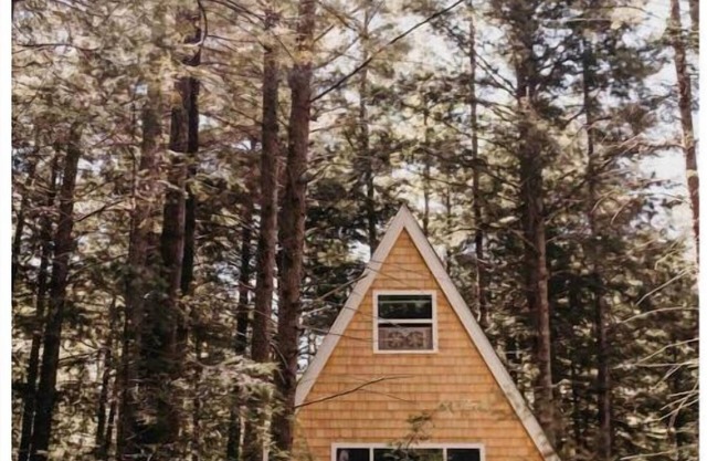 THE LILLIPAD.Off-grid A frame. Sebago lake region!