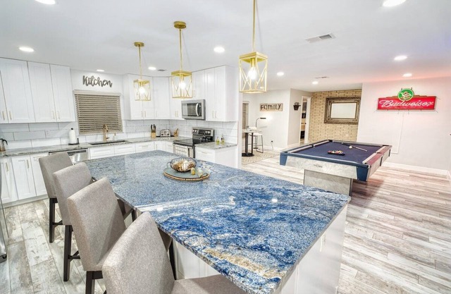 The Lily Pad- Pool Table Home