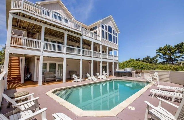 The Little Mermaid | 75 ft from the beach | Private Pool, Hot Tub | Corolla