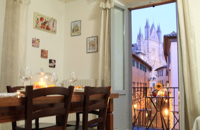 The little terrace on the cathedral