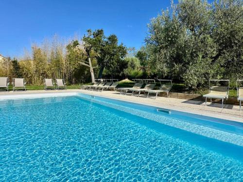 The Mimosa in historic villa with pool and air cond in Senigallia