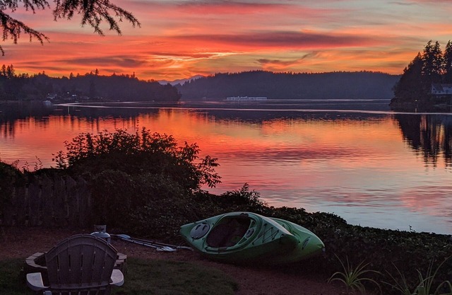 The most peaceful setting! Puget Sound Beachfront Quiet, Cute, and Clean Cottage