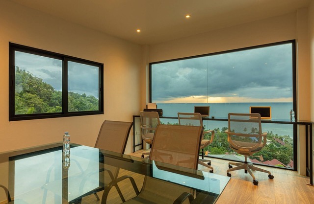 The new luxury architect modern villa in Haad Yao with huge amazing seaview.