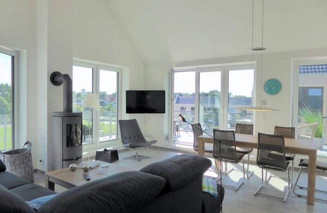 The penthouse "Kiebitz" spoils you with a unique equipment!