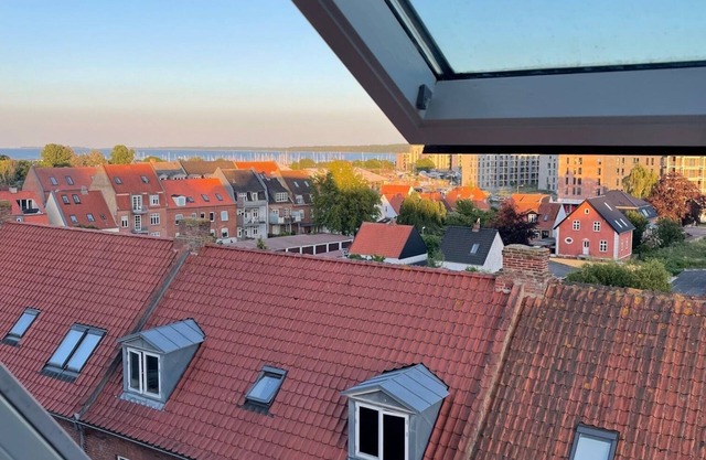The penthouse near the city and beach