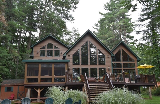 The perfect escape from reality .on quiet Cleverdale Road in Lake George