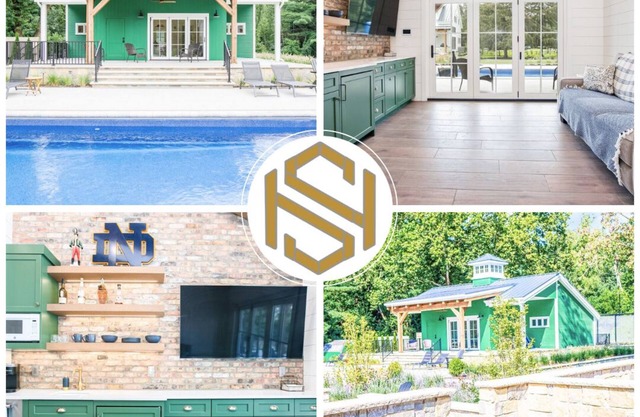 The Pool House at Fr. Sorin's w/Paddle Tennis