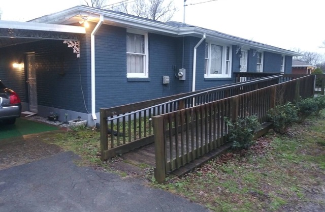 The property has four bedroom two bath