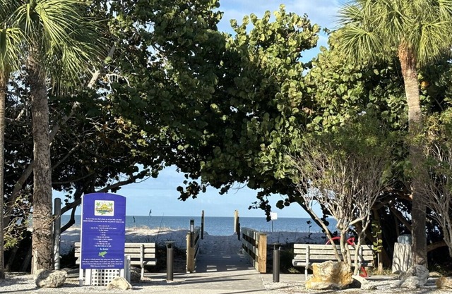 The Seaside Cottages are located just across the street from Indian Rocks Beach!