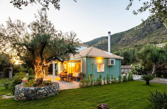 The Secret Garden at Villa Georgia Kalamata