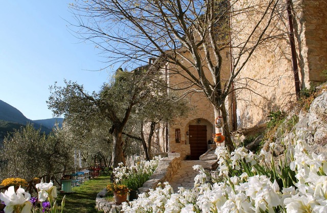 The Stone House in private medieval village
