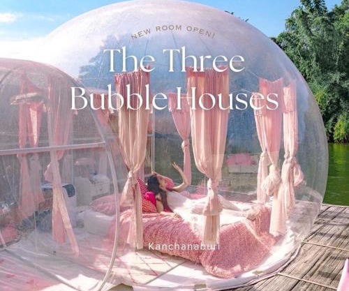 The Three Bubble Houses