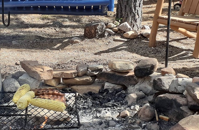 The Thunderbird Cabin is located 70 miles from abq NM.