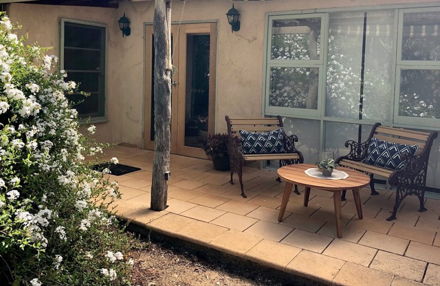 The ultimate Winter getaway, featuring a spa, wood fire and 2pm check out!