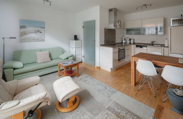 The vacation apartment "Sonnendecks 2" is located in the house "Norderneyer Sonnendecks