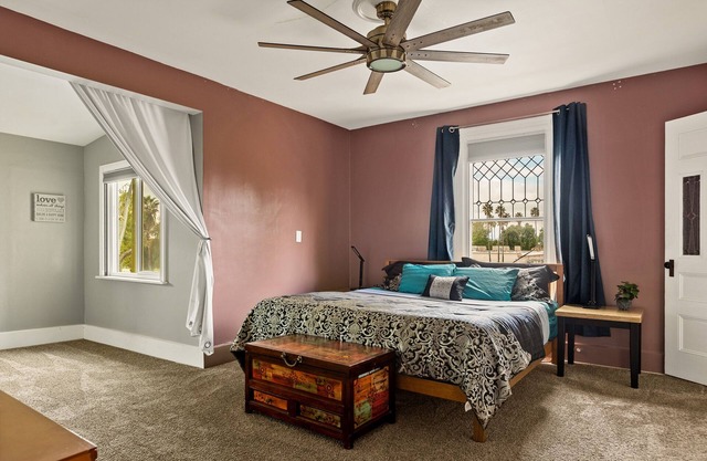 The whole group will be comfortable in this spacious and unique space.