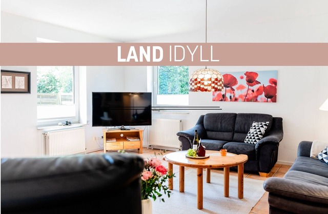 This charming vacation home Landidyll is located in Oxbüll in the municipality of Wees, it i