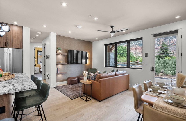 This stunning 3 bed, 3 bath villa offers modern amenities and breathtaking views