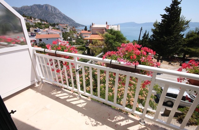 Three bedroom apartment with balcony and sea view Brist, Makarska (A-6813-a)