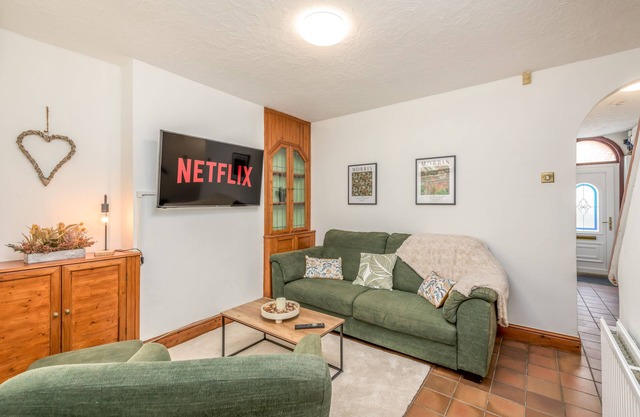 Three-Bedroom House, Garden View
