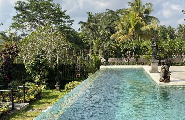 Three Bedroom Private Pool Villa Panoramic Jungle View at Ubud