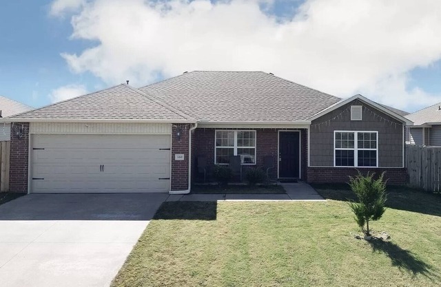 Three bedroom with one bathroom house. Available for an immediate move in.