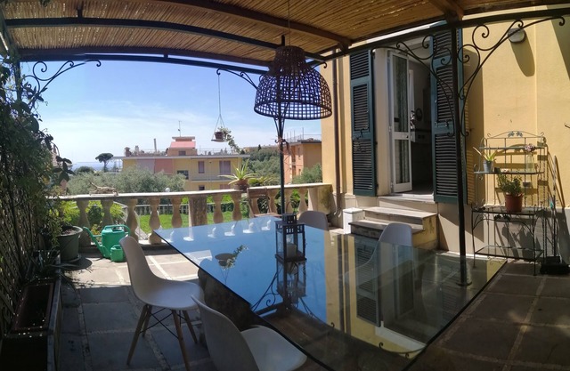 three-room apartment with private garden