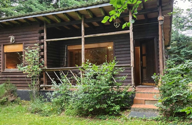 Tidy furnished wooden chalet near the forest