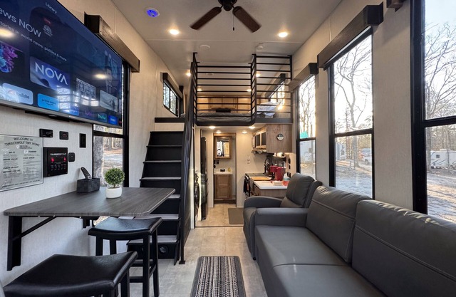 Timberwolf Tiny Home - A Luxury Tiny Home Destination RV in Broken Bow