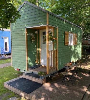 Tiny House Ahse im PIER9 Tiny House Hotel