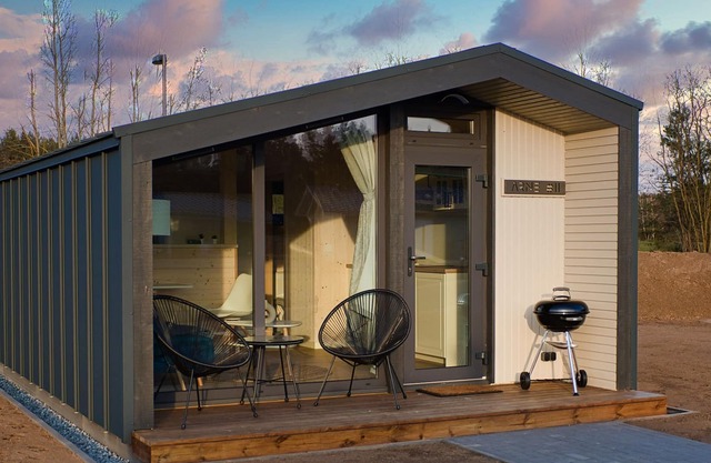 Tiny House Arne #11 - Skan-park Ferienhäuser & Tiny Houses am Bärwalder See