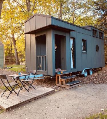 Tiny House Bigge im PIER9 Tiny House Hotel