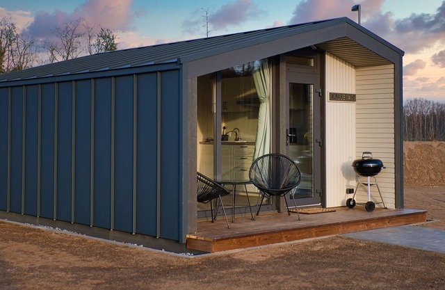 Tiny House Kalle #9 - Skan-park Ferienhäuser & Tiny Houses am Bärwalder See
