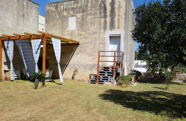 Tiny house with garden