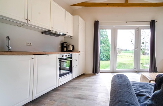 Tiny house with its own terrace