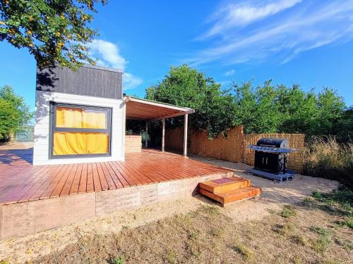 Tinyhouse u Novomlýnských nádržích