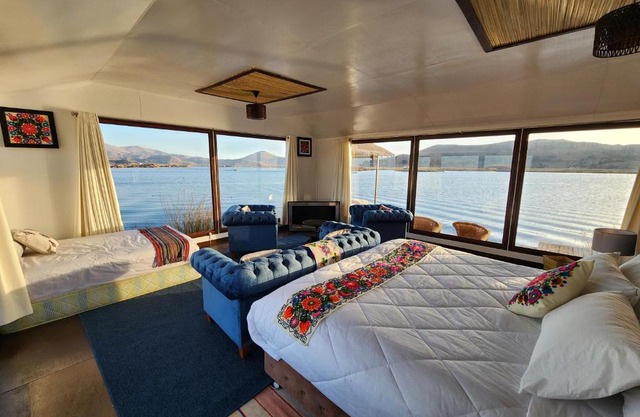 Titicaca island lodge peru