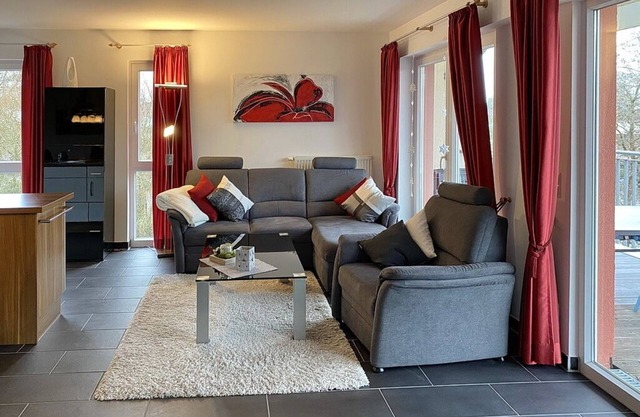 Tolles Ferienapartment an der Nordsee mit Südbalkon, Sauna und Whirlbadewanne