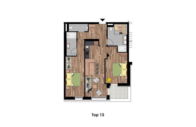 Top 13 Family with sauna - Wildbach Lodge Dienten
